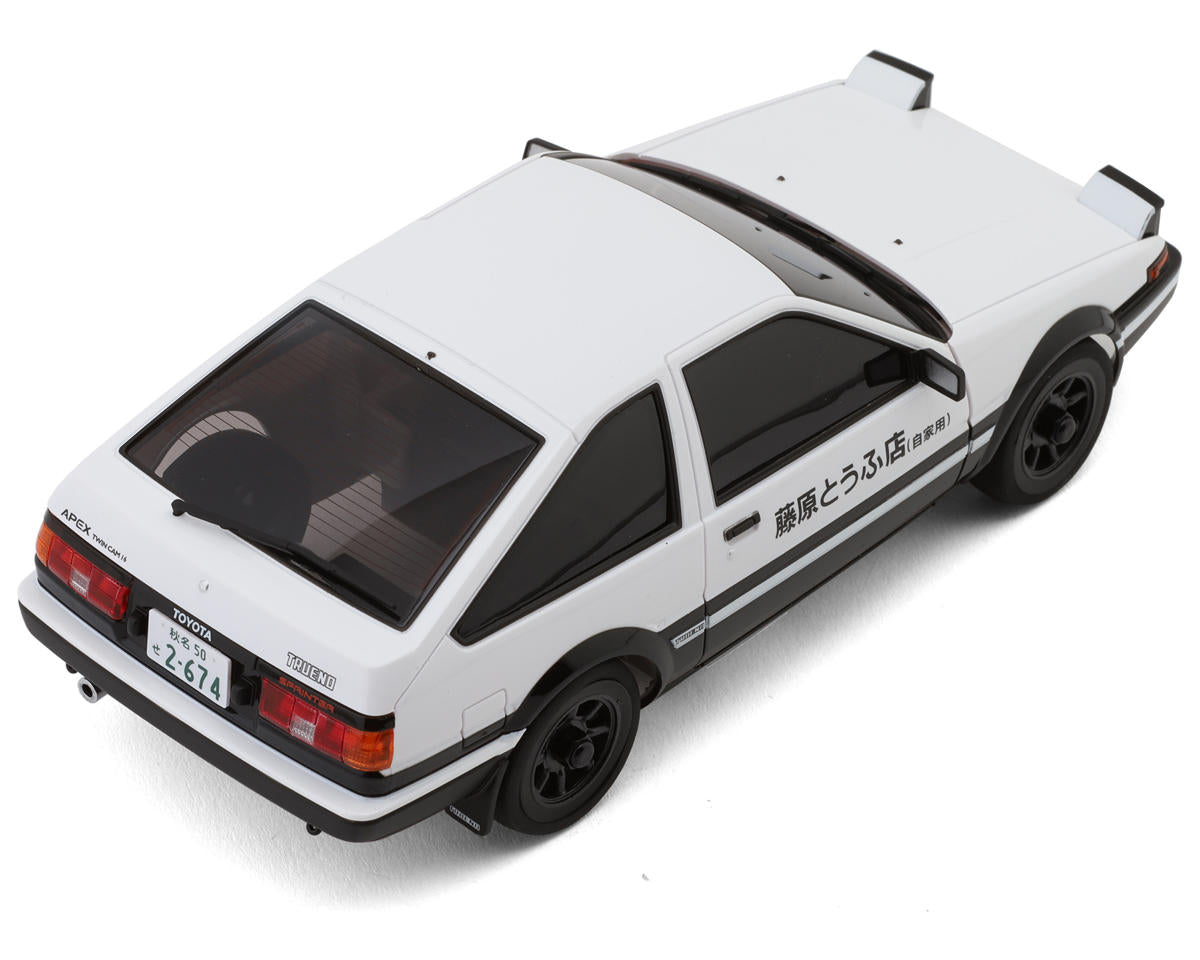 Mini-Z ASC MA-020 Toyota Sprinter Trueno AE86 INITIAL D Painted Body (White)