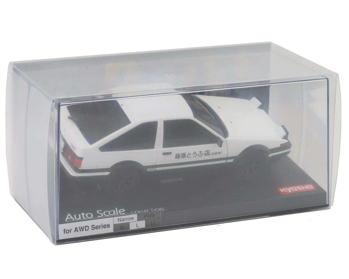 Mini-Z ASC MA-020 Toyota Sprinter Trueno AE86 INITIAL D Painted Body (White)