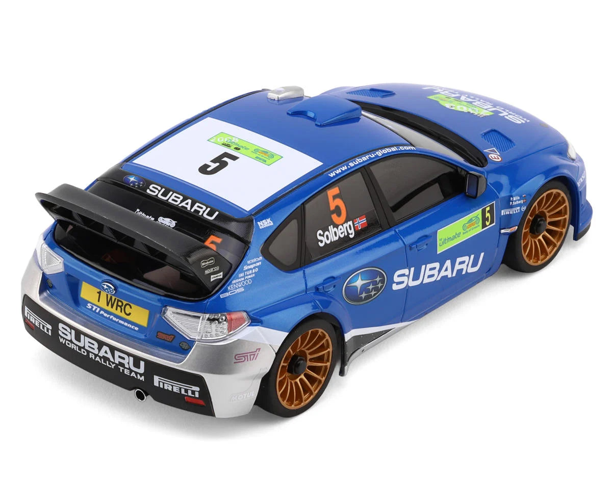 Mini-Z ASC MA-020 Subaru Impreza WRC 2008 Pre-Painted Body (Blue)