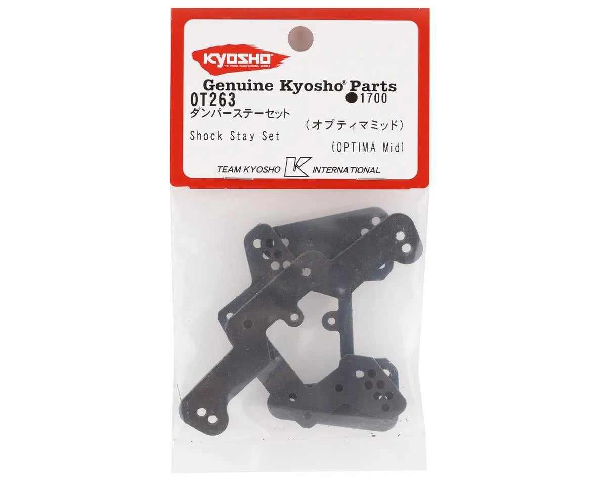 Optima Mid Shock Tower & Rear Camber Plate Set