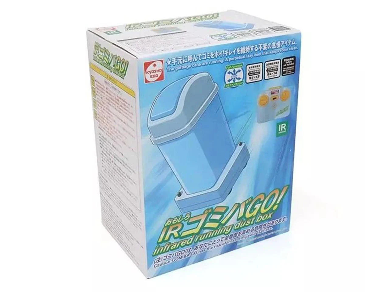 Gomiba-GO! IR Remote-Controlled Running Dust Box w/Infrared Transmitter