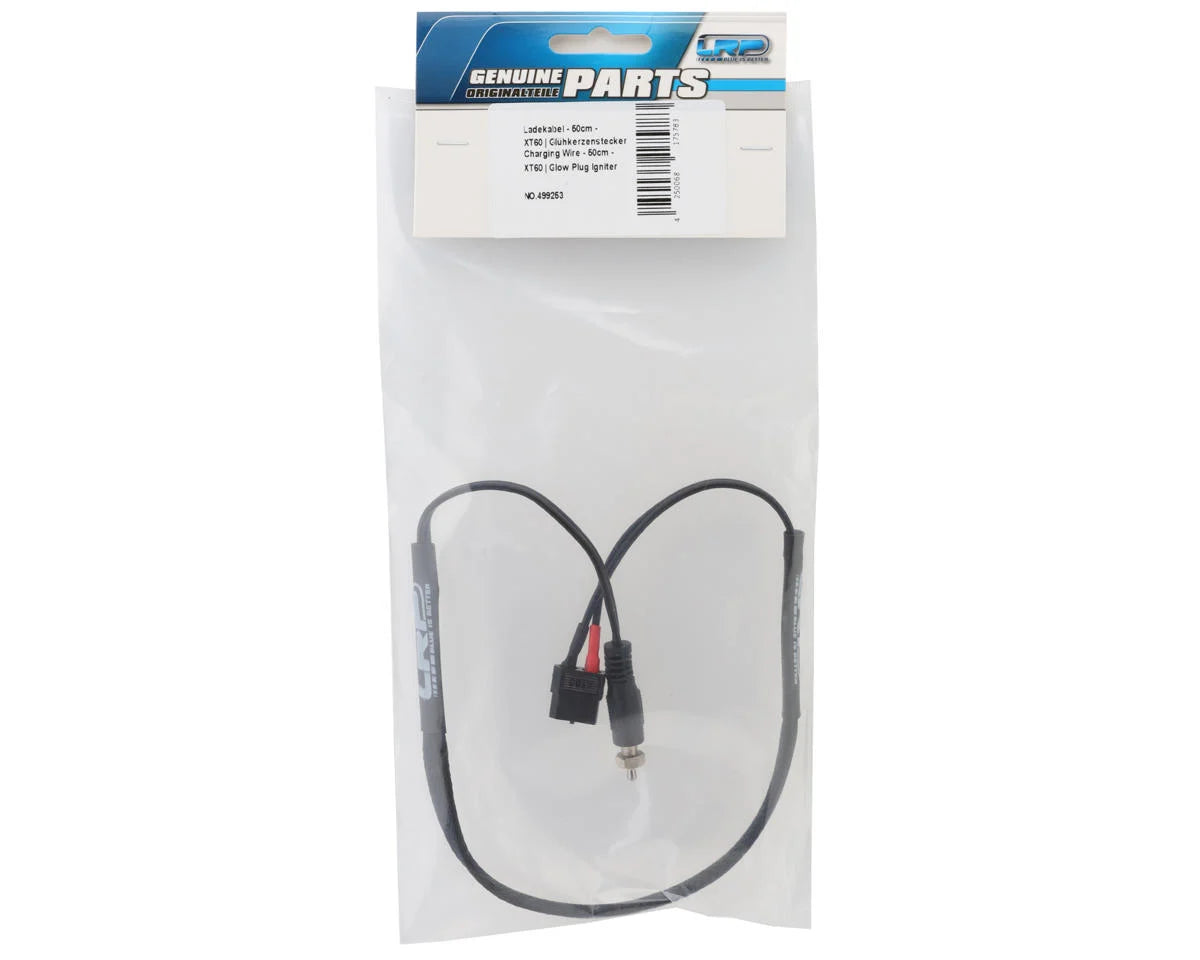 Charging Lead (500mm) (Female XT60 to Glow Plug Igniter)