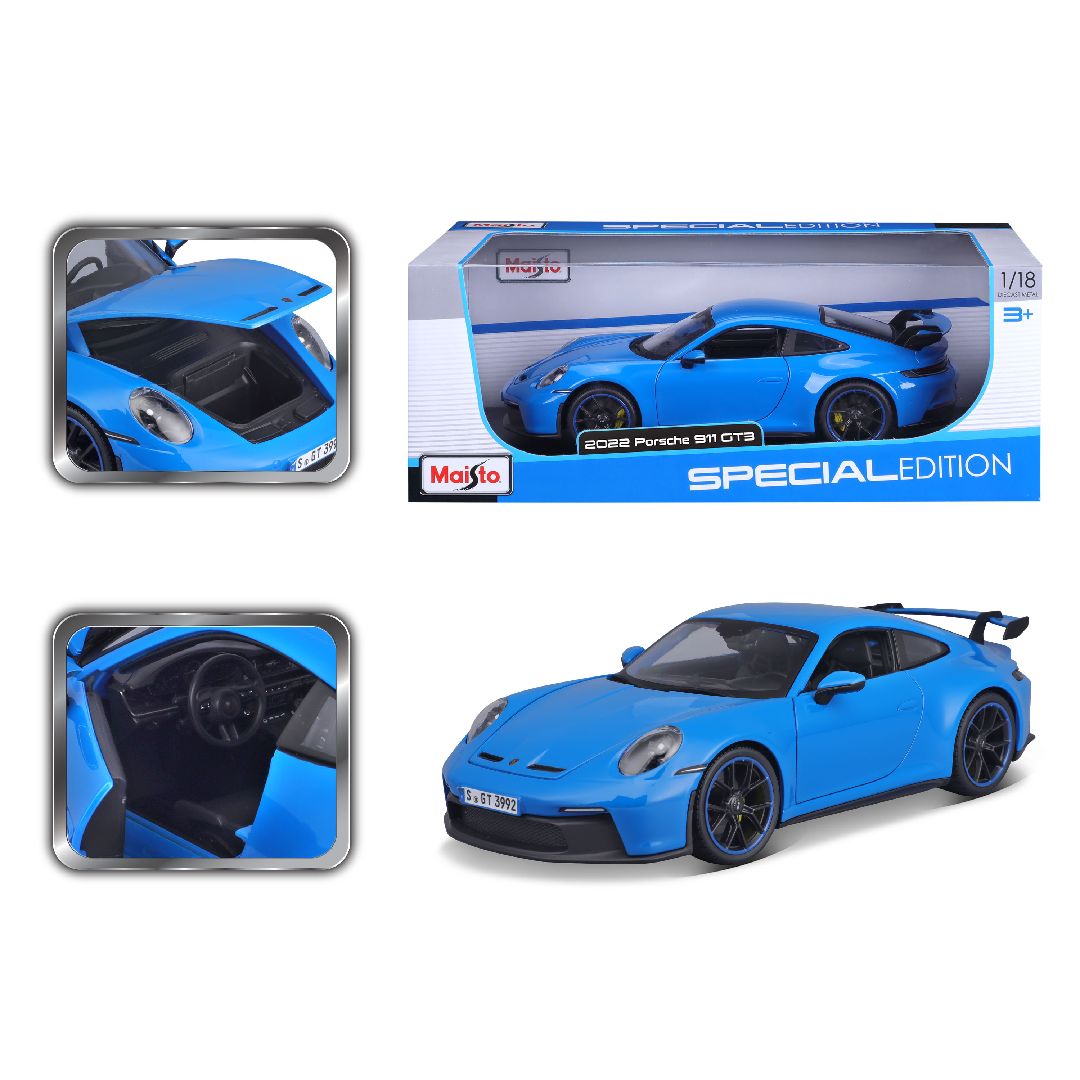 1/18 SE 2022 Porsche 911 GT3 - Blue