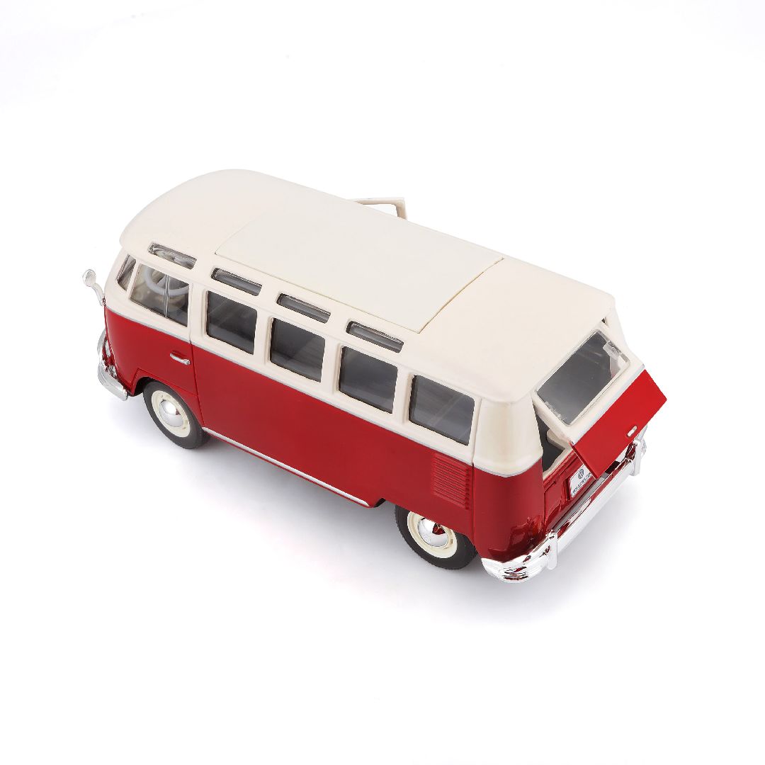 Maisto 1/25 Special Edition Volkswagen Van "Samba" (White/Red)