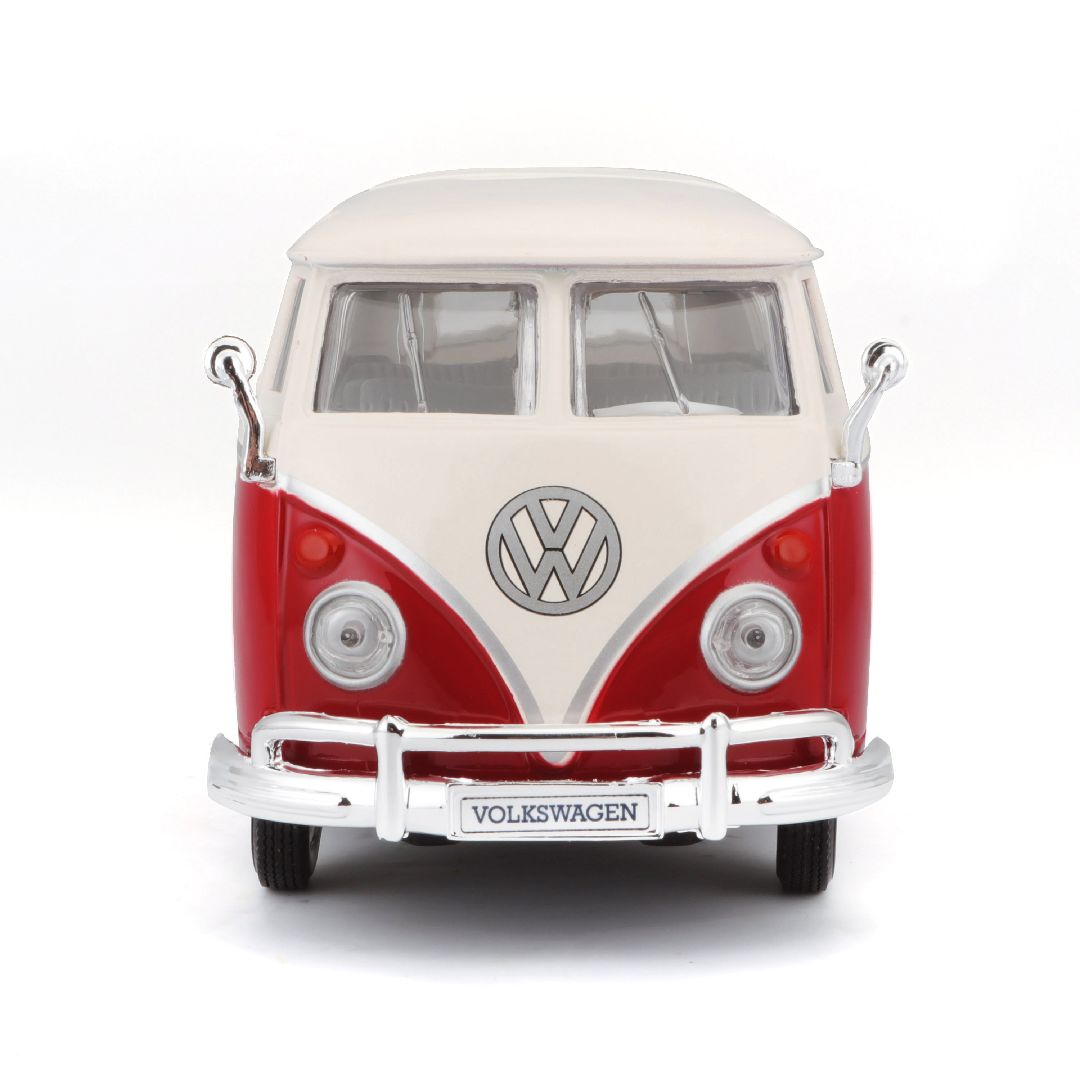 Maisto 1/25 Special Edition Volkswagen Van "Samba" (White/Red)