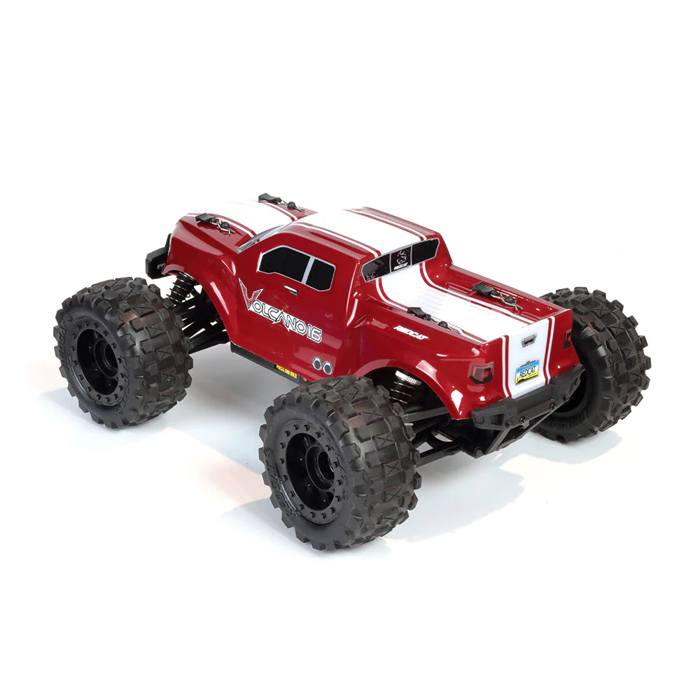 Volcano 16 1/16 Scale Electric Truck RED