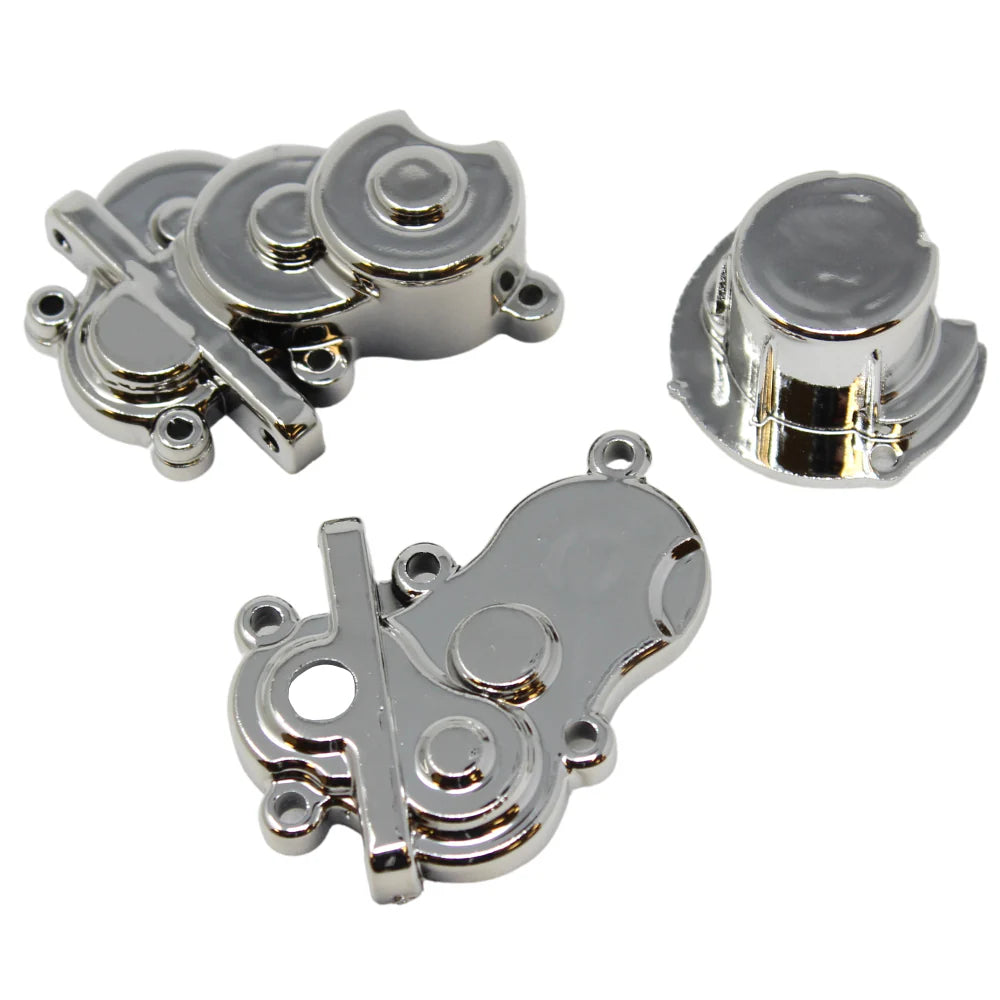 Transmission Case w/ Gear Cover - Chrome