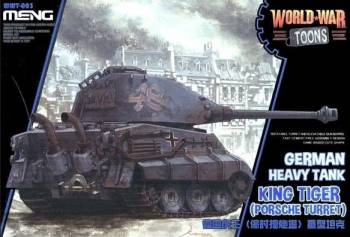 MGKWWT003 — Toons German Heavy Tank King Tiger (Porsche Turret)