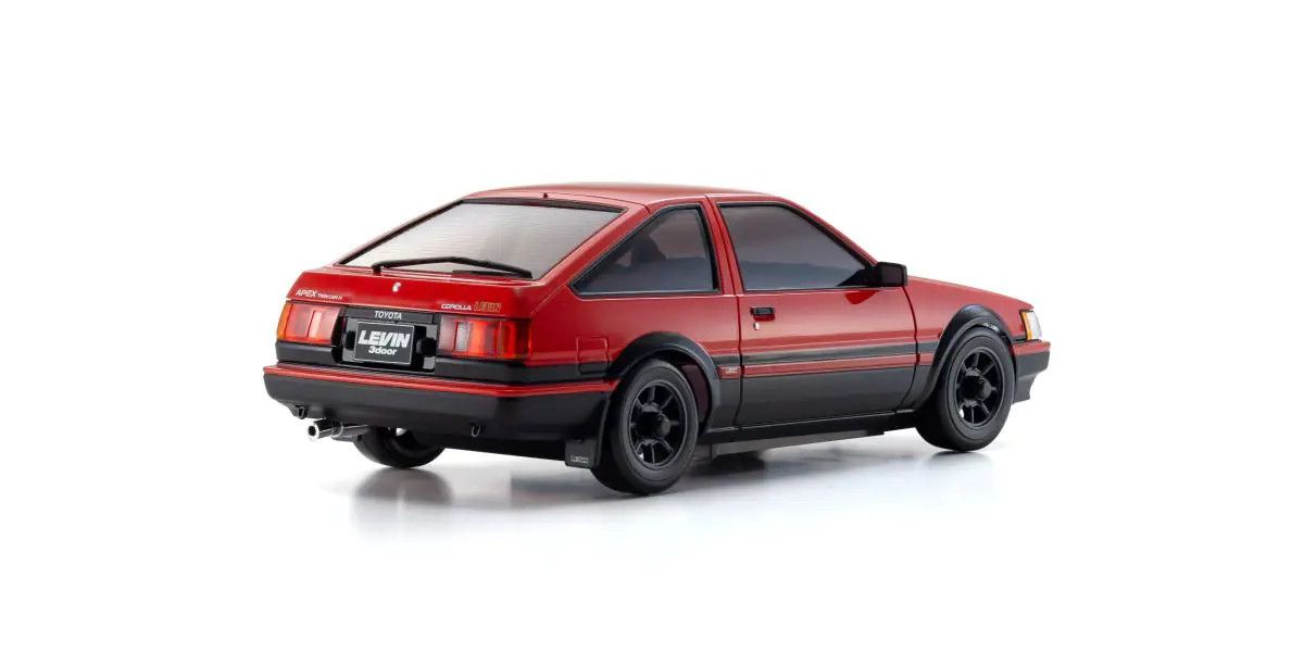 Toyota COROLLA LEVIN AE86 Red/Black
