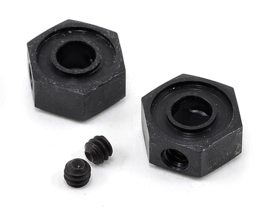 12mm X-Duty Keyed CVD Hex Adapters for Traxxas Nitro Rustler/Slash/4x4(2)