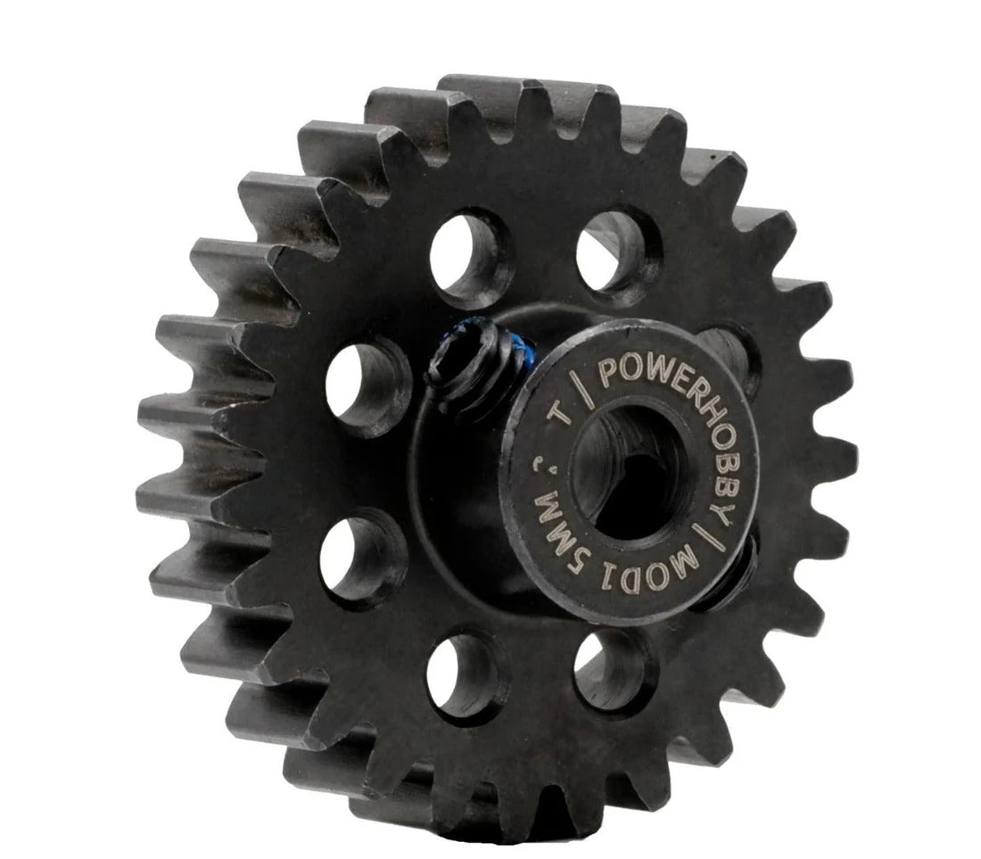 Hardened Steel 22T Mod1 5mm Pinion Gear Mod 1