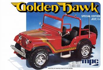 MPC986 — 1/25 1981 Jeep CJ5 Golden Hawk