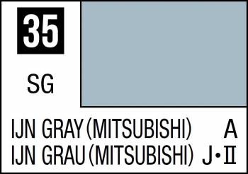 MRHC35 — Mr Color 10ml 35 IJN Gray (Mitsubishi) (Semi-Gloss/Aircraft)