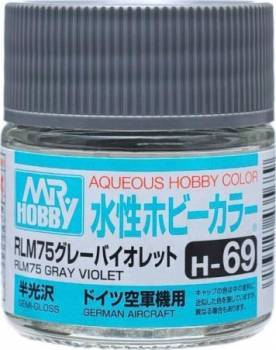 MRHH69 — Aqueous Color 10ml H69 Semi-Gloss RLM75 Gray Violet