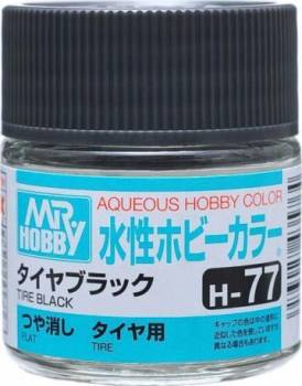 MRHH77 — Aqueous Color 10ml H77 Flat Tire Black