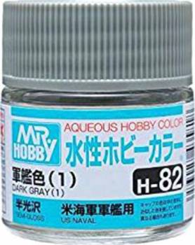 MRHH82 — Aqueous Color 10ml H82 Semi-Gloss Dark Gray 1