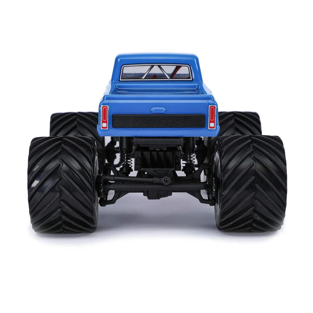 MT-18 - 1/18 Scale, Brushed, Solid Axle Monster Truck - Blue