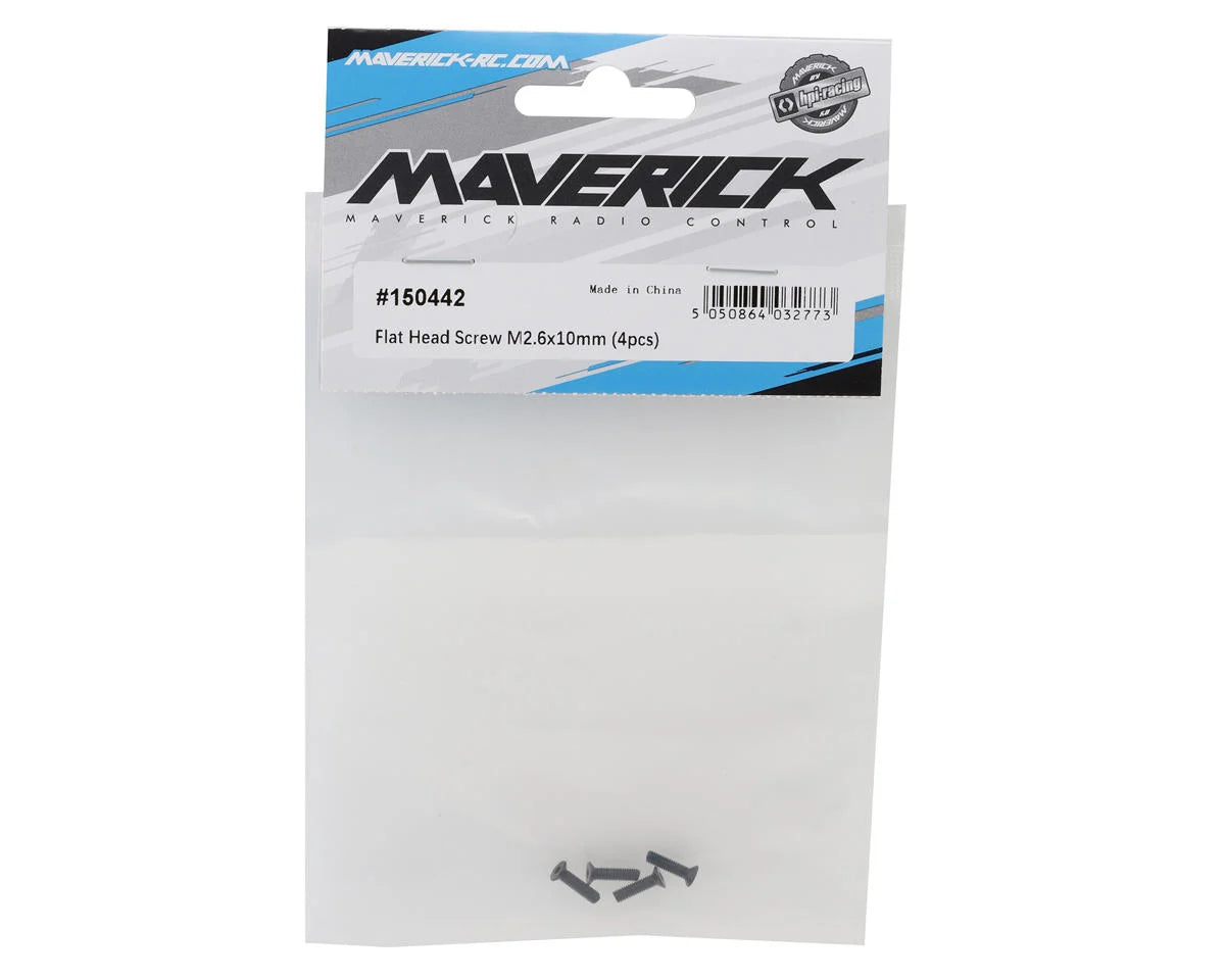 2.6x10mm Flat Head Screw (4)