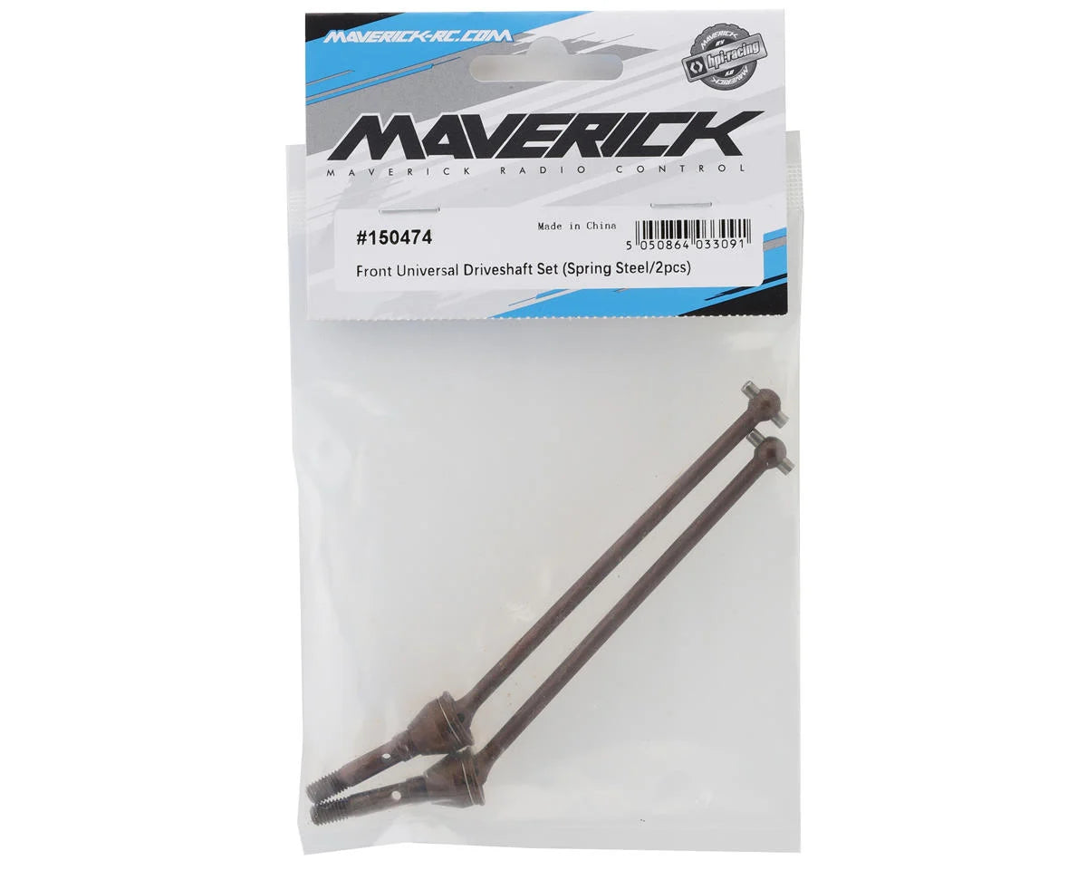 Front Universal Steel Drive Shaft Set (x2)
