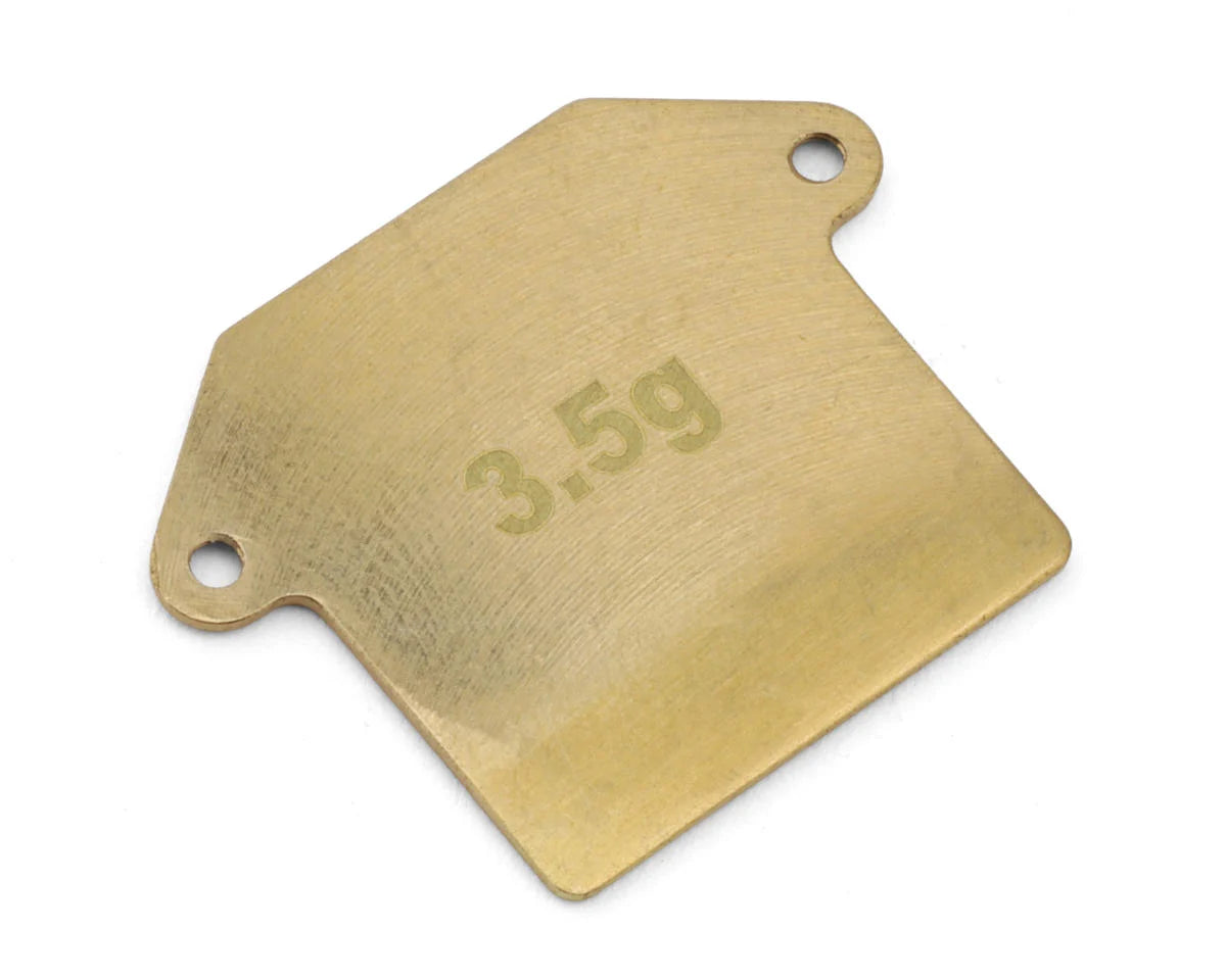 Microbe Brass Chassis Weight (3.5g)