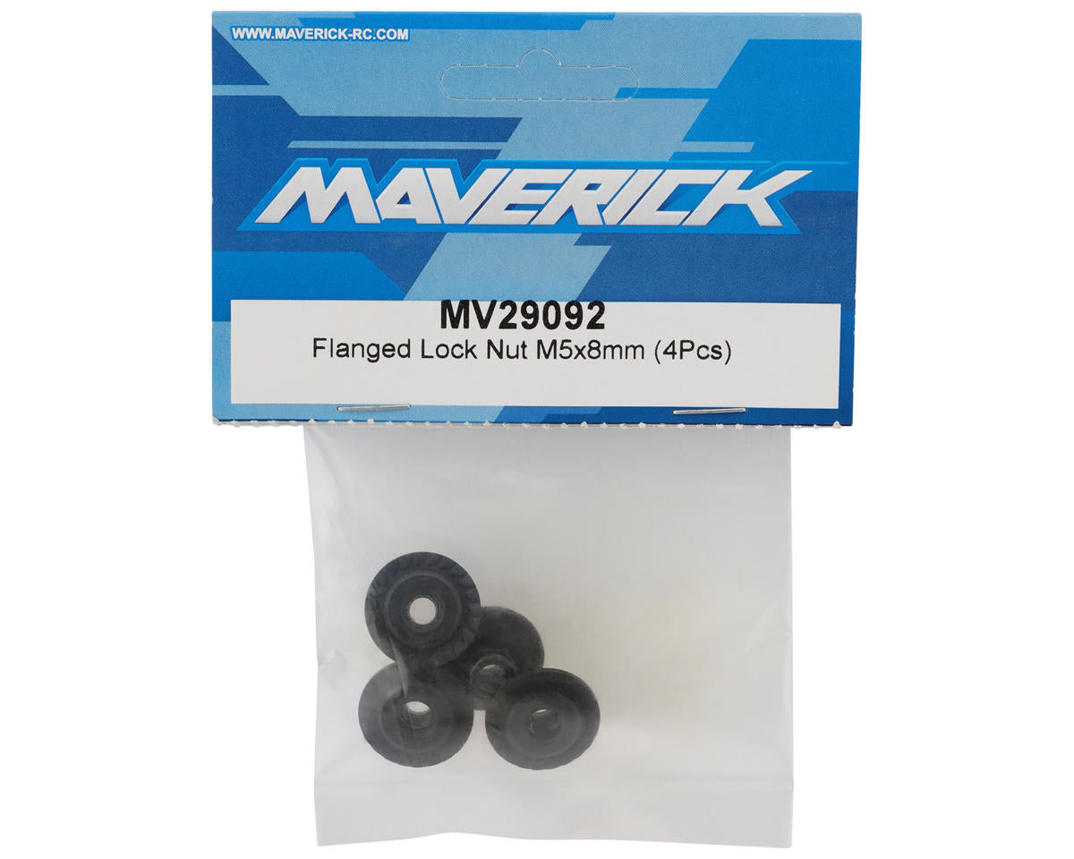 5X8mnm Flanged Lock Nuts (4)