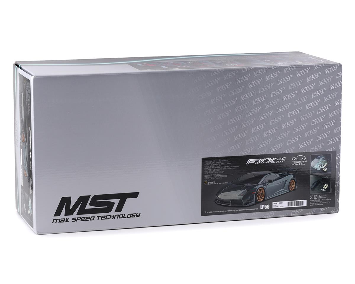 MST FXX 2.0 S 1/10 2WD Drift Car Kit w/Clear LP56 Body