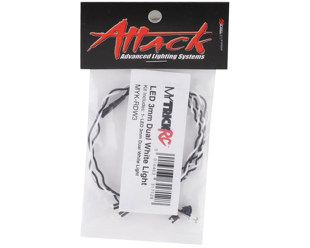 3mm Dual LED (White)