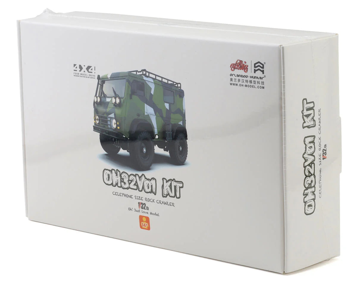 1/32 Electric Micro Scale 4x4 Off-Road Van Crawler Kit