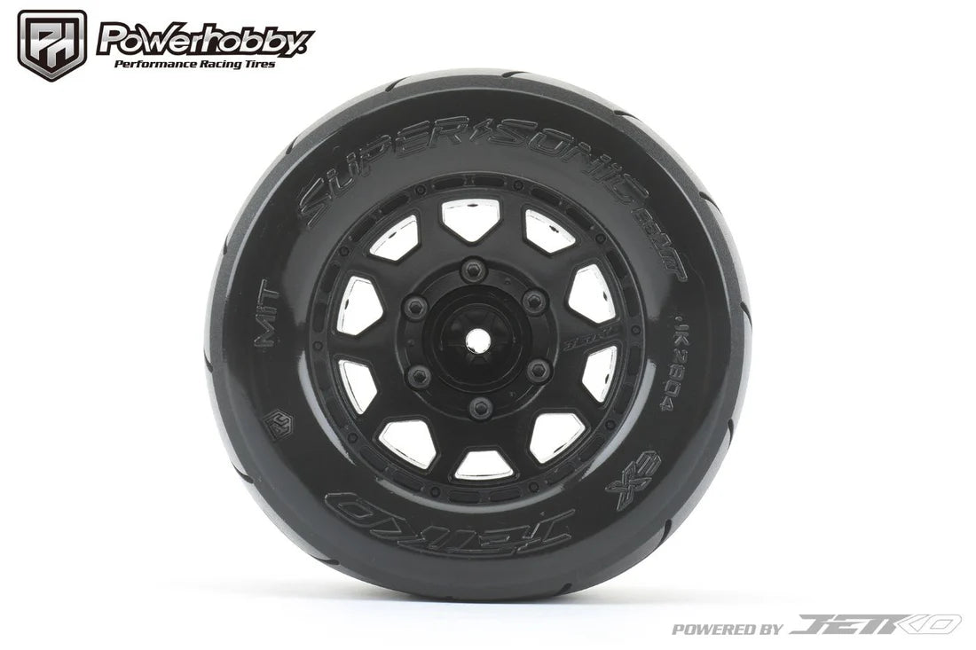 1/10 2.8 MT Super Sonic Tires (2) with Removable Hex Wheels