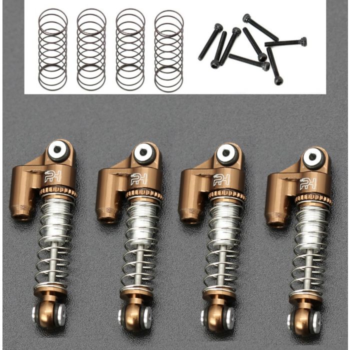 SCX24 Aluminum Shocks, Copper