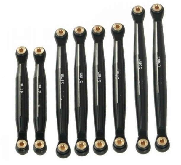 SCX24 C10 Aluminum Link Linkage Set (8pcs)