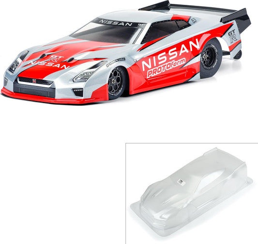 1/10 Nissan GT-R R35 Clear Body (SCT Drag Car)