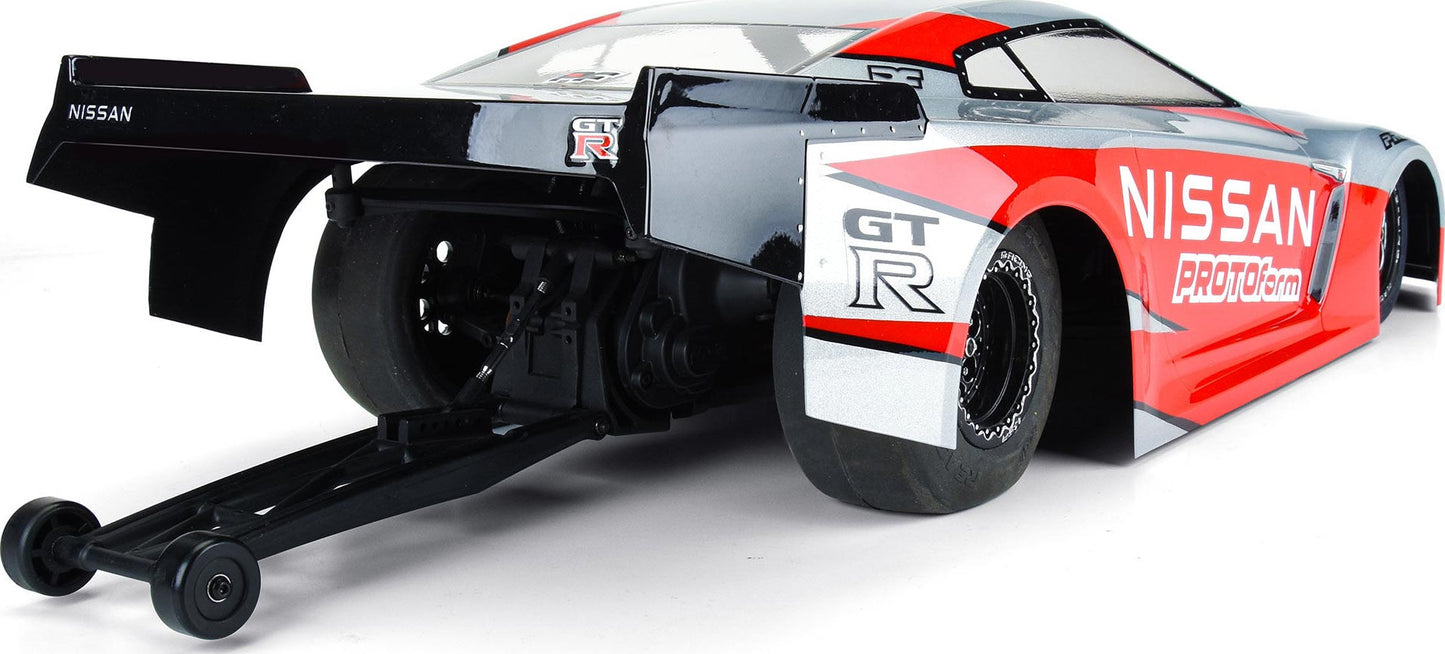 1/10 Nissan GT-R R35 Clear Body (SCT Drag Car)