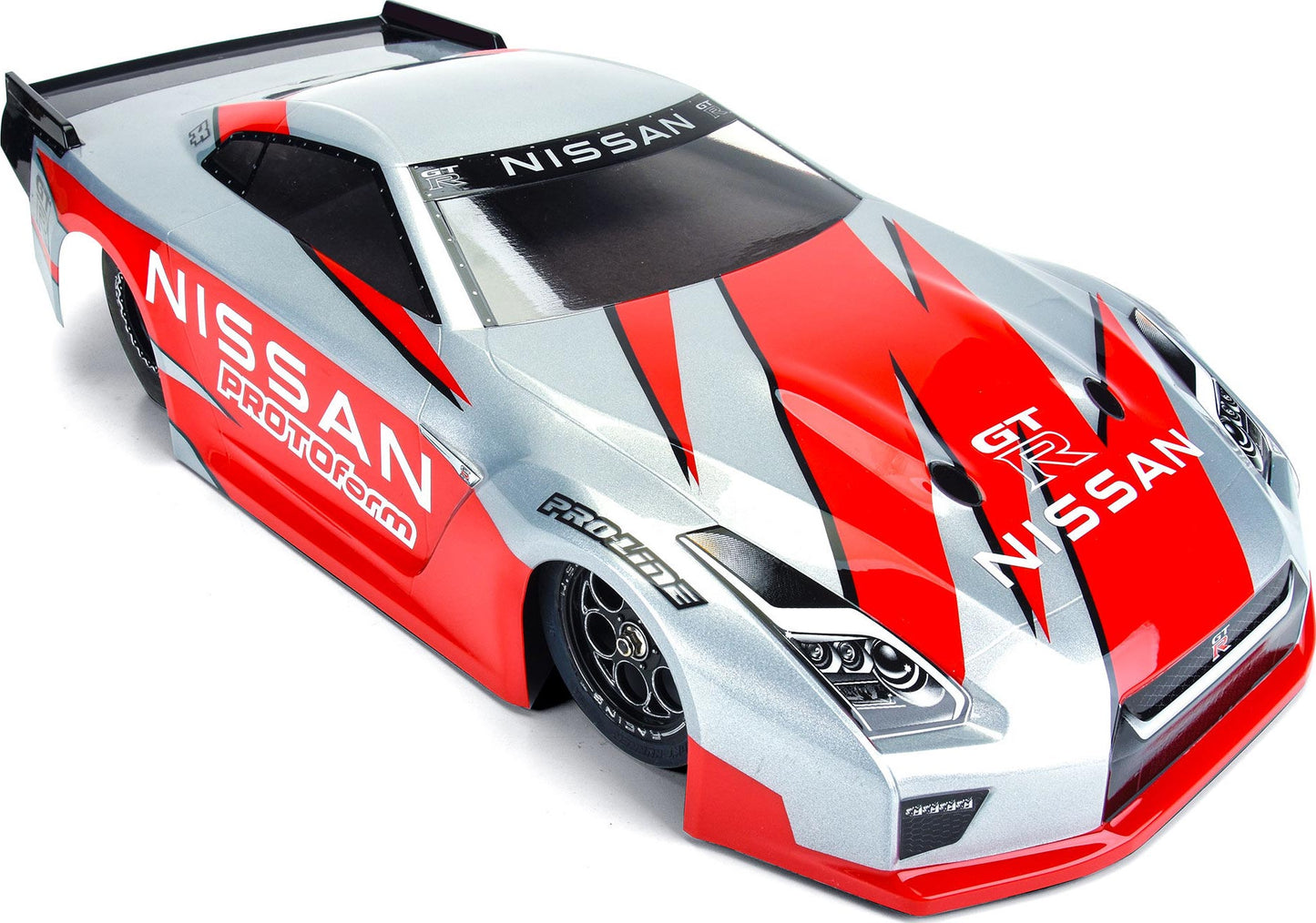 1/10 Nissan GT-R R35 Clear Body (SCT Drag Car)