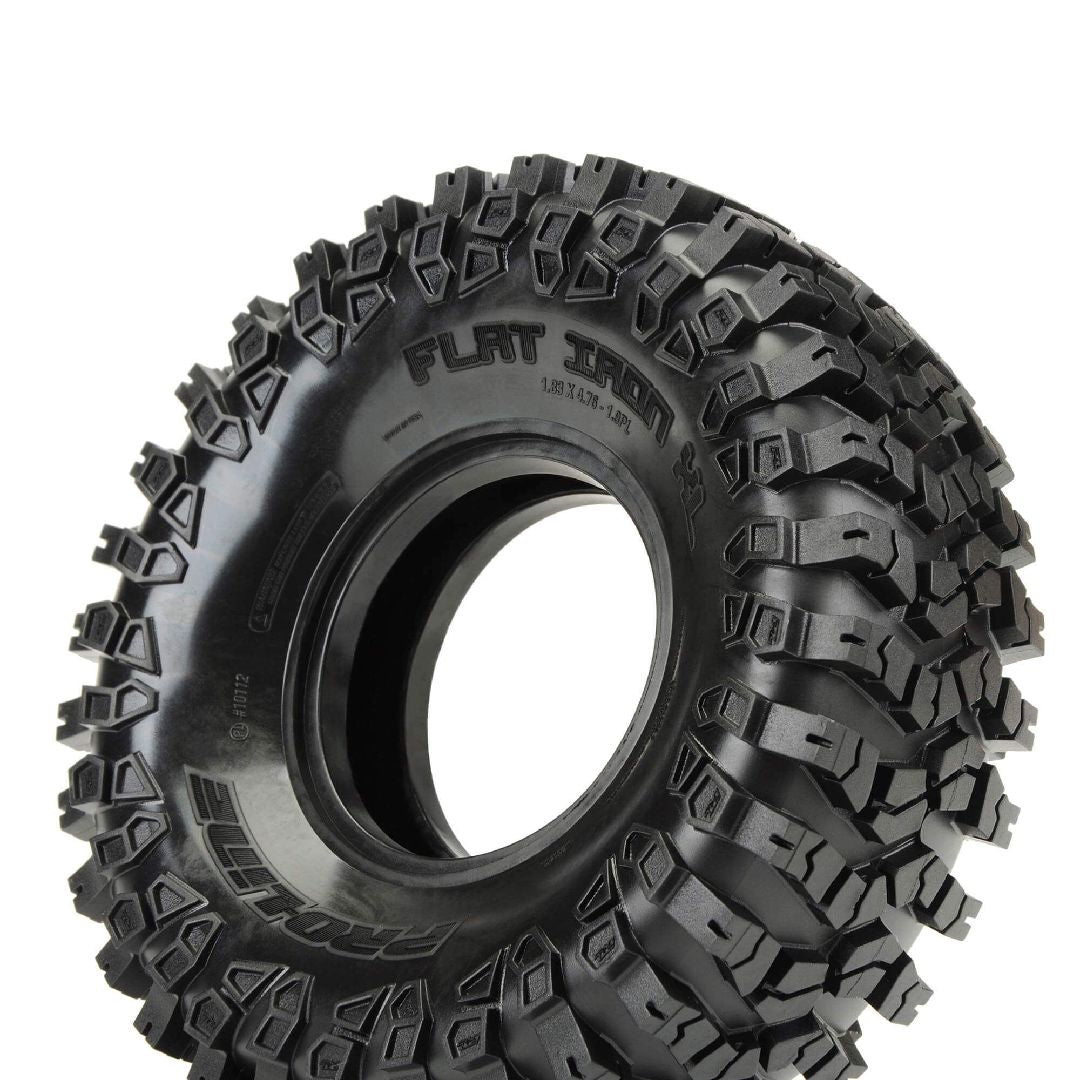 Flat Iron 1.9" XL G8 Rock Terrain Tires, 4.76"OD (x2)
