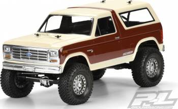 1/10 1981 Ford Bronco Clear Body 313mm Wheelbase