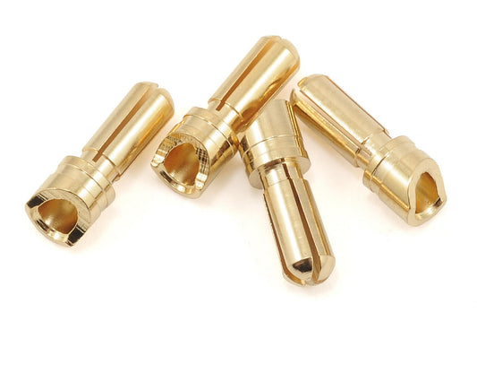 3.5mm "Super Bullet" Gold Connectors (4 Male)