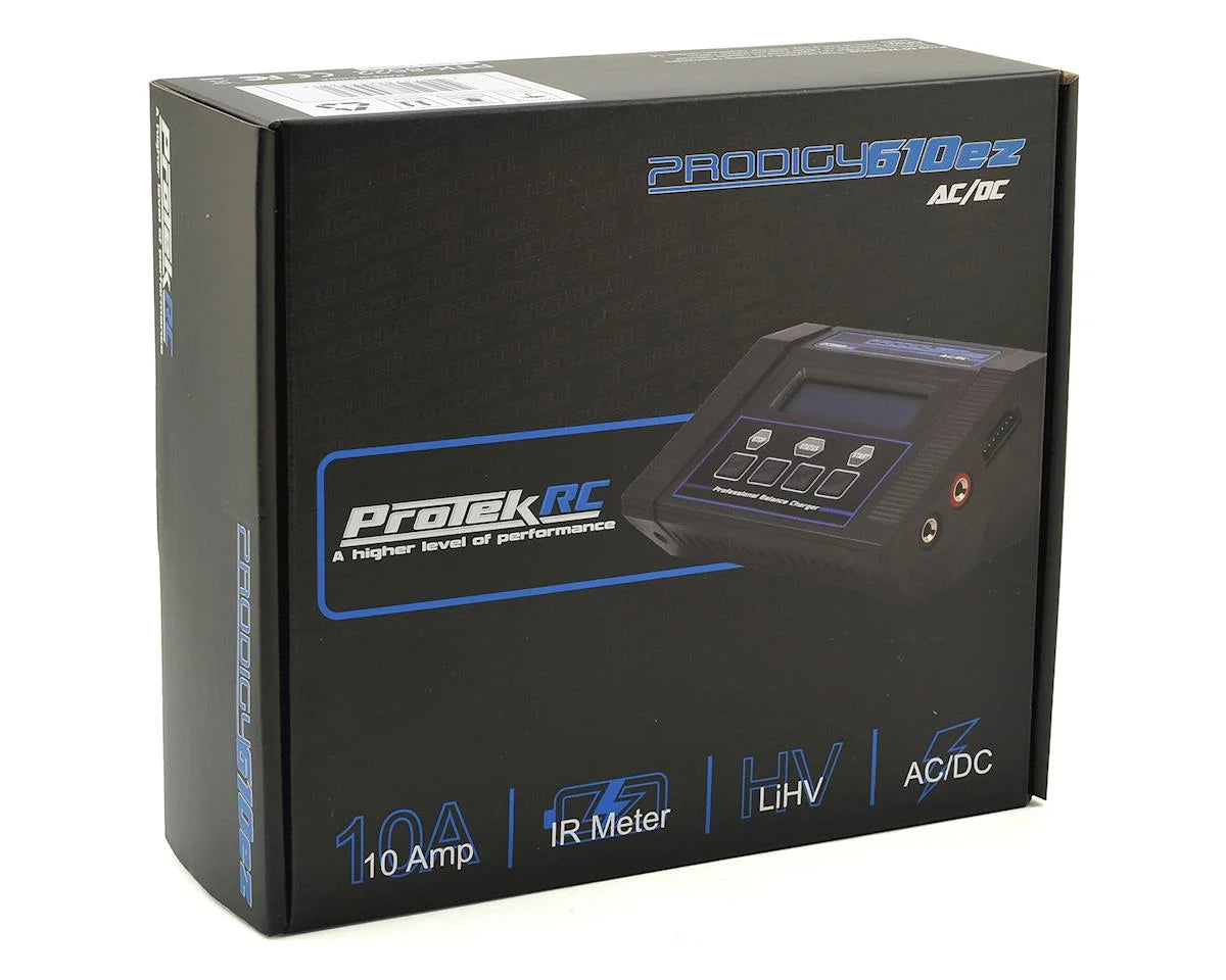 Prodigy 610ez AC/DC" LiHV/LiPo Balance Battery Charger (2-6S/10A/100W)