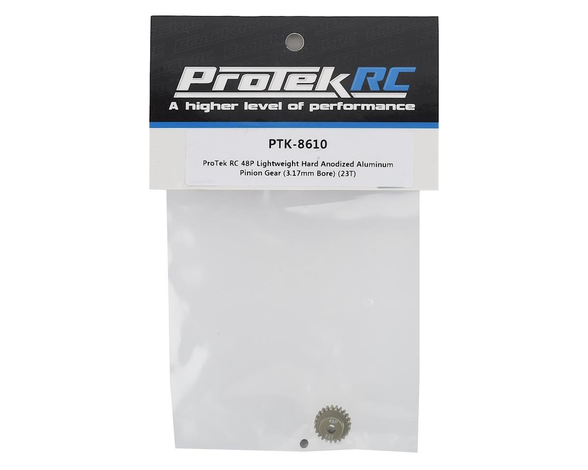48P Lightweight Hard Anodized Aluminum Pinion Gear (3.17mm Bore) (23T)
