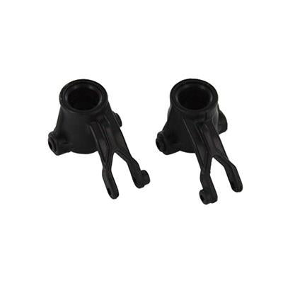 Steering Knuckles, Plastic, Black, Pair