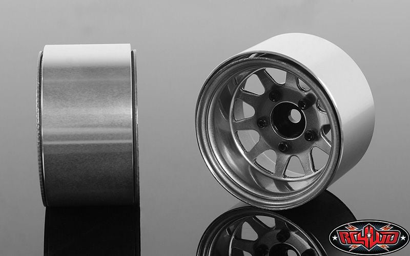 RC4WD 1.55" Deep Dish Wagon Steel Beadlock Wheels (Clear) (x4)