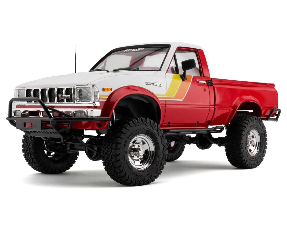 RC4WD Trail Finder 2 1/10 RTR 4WD Electric Trail Truck w/1982 Toyota Pickup Body (Red)