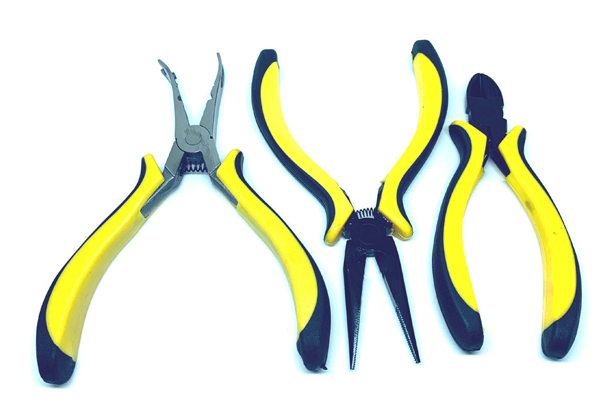 Steel Ball Link Pliers, Needle-Nose Pliers & Diagonal Cutters