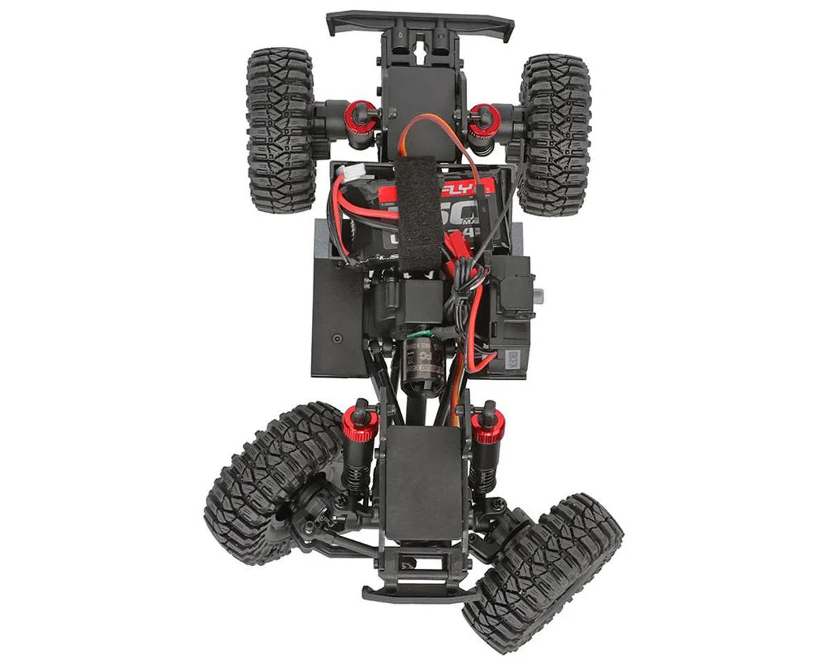 Ascent-18 1/18 4WD RTR Brushless Rock Crawler (Orange) w/2.4GHz Radio, Battery & Charger