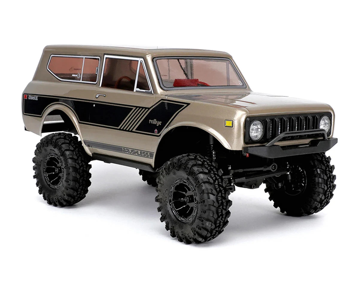 Ascent-18 International Scout II 1/18 RTR Brushless Rock Crawler (Gold Dust)