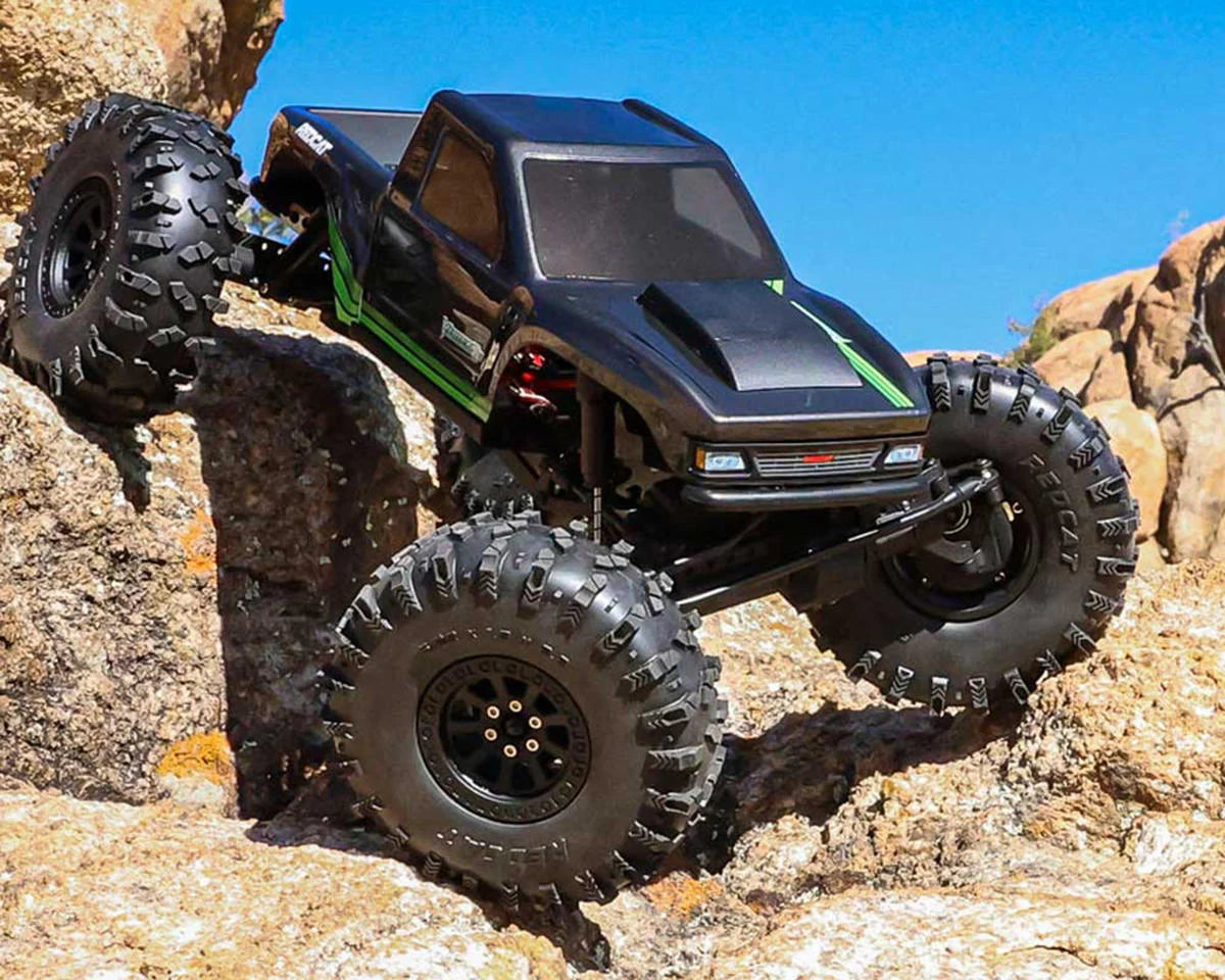 Vertex-10W 1/10 RTR 4WD Electric Brushless Rock Crawler (Dark Grey) (+24mm Wide Axles)