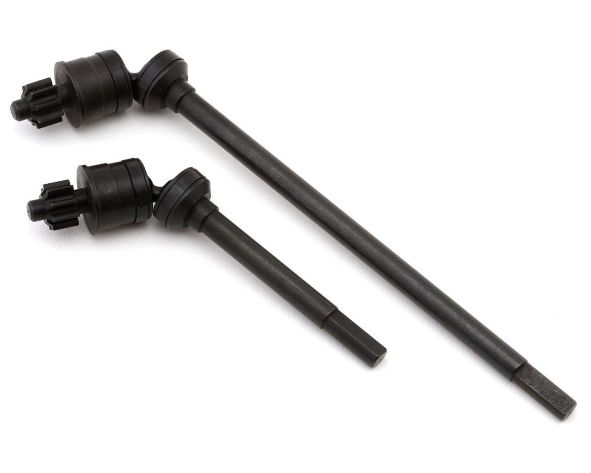 Vertex-10W Steel Front Portal Double CV Joint Axle Shafts Set