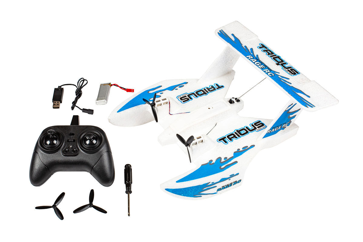 Tribus 250 RTF Amphibious Aircraft - Blue