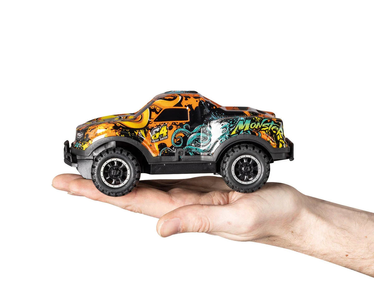 Ghost Driver 1/22 Electric RTR RC Truck (Orange) w/2.4GHz Radio & AA Batteries