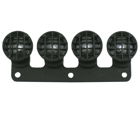 Light Canister Set for RPM Front Bumper - Black